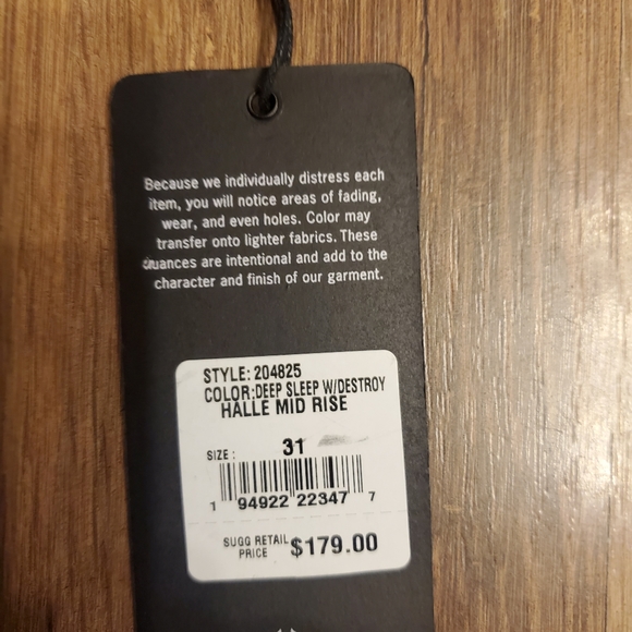 True Religion Halle Mid Rise jeans - Picture 7 of 7